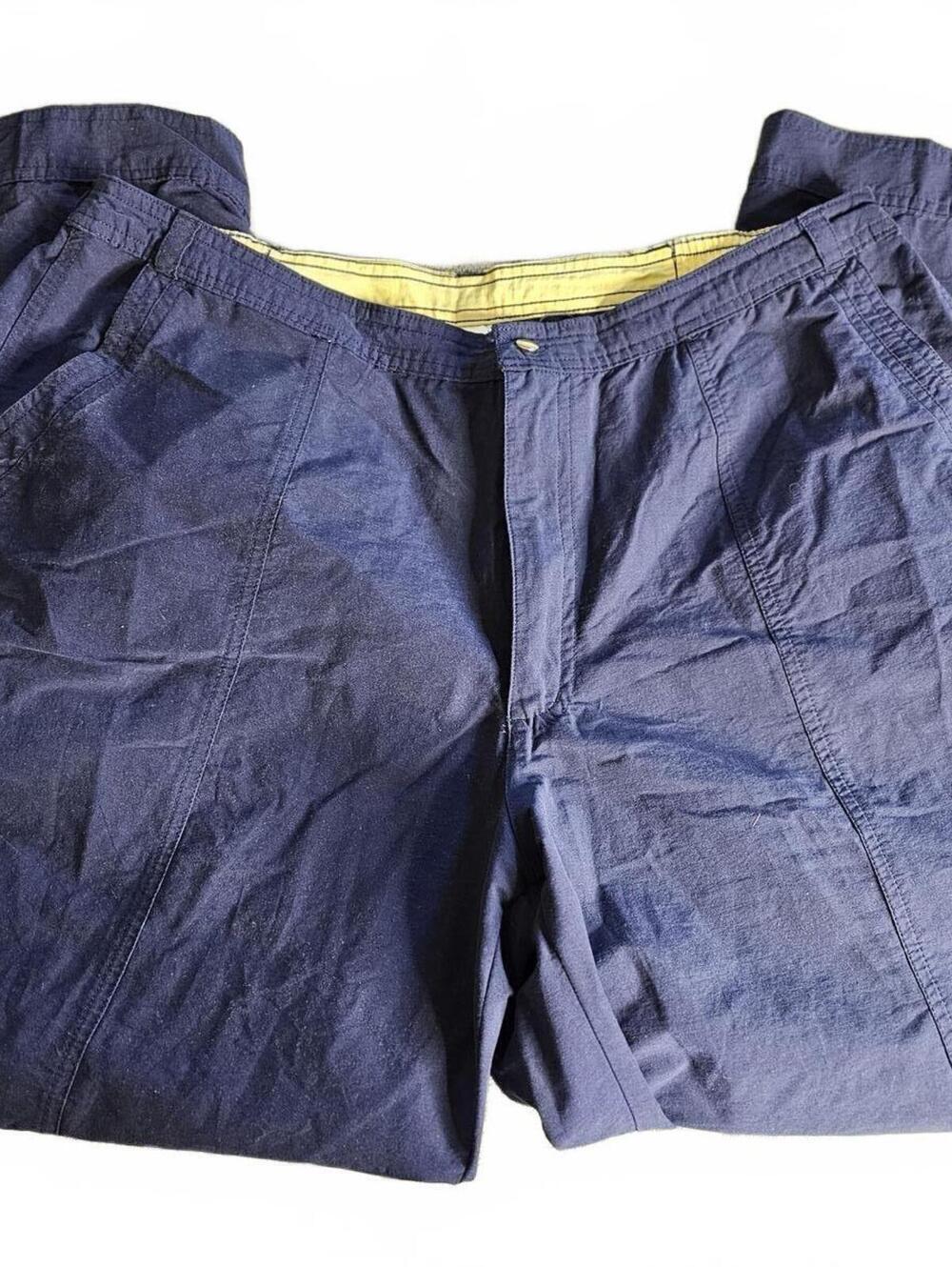 Just My Size Shaped Fit Pants in Navy Blue, Size 34/26
